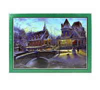 Church At Christmas 1000 Piece Jigsaw Puzzle for Kids Grownups Birthday Christmas Learning Educational Toy Gift