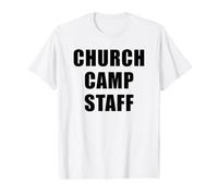 Church Camp Staff - Christian Ministry & Volunteer Uniform Value Graphic T-Shirt