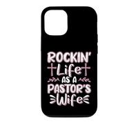 Church Christian Rockin Life As A Pastors Wife Appreciation Case for iPhone 12/12 Pro