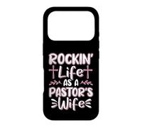 Church Christian Rockin Life As A Pastors Wife Appreciation Case for iPhone 17 Pro