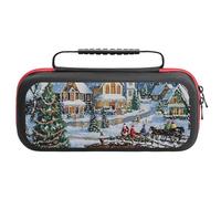 Church Christmas Fashion Slim Carrying Case for Switch Hard Portable Protective Cover for Game Card