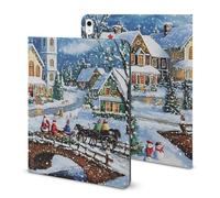 Church Christmas Funny Tablet Case with Pen Slot Lightweight Hard Protective Cover Compatible with iPad 2020/Pro 2020/Pro 2021/Air4/Air5