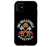 Church Creed One Holy Catholic Apostolic AD 33 Papal Case for iPhone 11