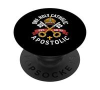 Church Creed One Holy Catholic Apostolic AD 33 Papal PopSockets Adhesive PopGrip