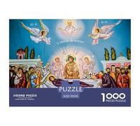 Church Cyprus-christianity Jigsaw Puzzle Waterproof 1000 Piece for Adults Gifts Colourful Adults Jigsaw Educational Games