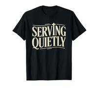 Church Deacon Serving Behind Scenes Quietly Faithful Steward T-Shirt