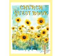 Church Guest Book: Visitor's Log Book for New & Regular Worshipers. Welcoming & Informative.