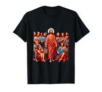 Church Humor with Jesus & Disciples in Designer Robes &Kicks Value Graphic T-Shirt