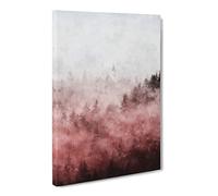 Church In An Italian Forest Canvas Print | Gallery Wrapped 30mm Frame Wall Art | 30x20 inches | Ready to Hang | Modern Landscape Picture | Living Room Bedroom Lounge Office