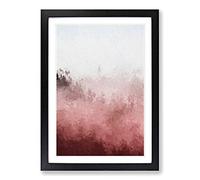 Church in an Italian Forest in Abstract Framed Print | A2 Black Framed Wall Art | Ready to Hang | Abstract Religious Picture | Living Room Bedroom Lounge Office
