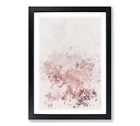 Church in an Italian Forest Watercolour Framed Print | A2 Black Framed Wall Art | Ready to Hang | Modern Religious Picture | Living Room Bedroom Lounge Office