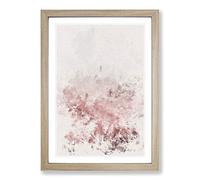 Church in an Italian Forest Watercolour Framed Print | A2 Oak Framed Wall Art | Ready to Hang | Modern Religious Picture | Living Room Bedroom Lounge Office