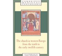 Church in Western Europe (Cambridge Medieval Textbooks)