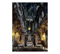 Church Interior Architecture Jigsaw Puzzle, 1000 Pcs For Adults High