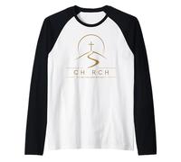 Church It's Not The Same Without U Christian Raglan Baseball Tee