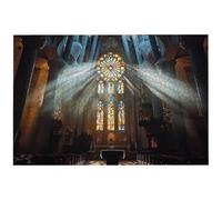 Church Jigsaw Puzzles for Adults 6000, 6000 Piece Jigsaw Puzzles for Adults, 179.5x105.5cm Hard Impossible Wooden Puzzle, Challenging Game for the Whole Family, Home Decor, Theme: (Landscape), -6937