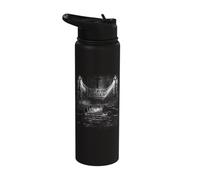 Church Left in THE Water Dark Baptism Stainless Steel Insulated Water Bottle