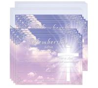 Church Membership Certificate with Envelopes 11 x 8.3 Inch Certificate of Membership Cards Christian Religious Membership Recognition Certificate 12 pcs (Color2)