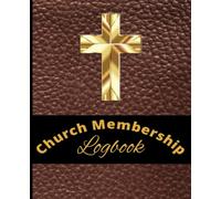 Church Membership Logbook | Track Membership in your Community Church | Members Track