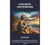 Church Notebook: Christian Church Notebook for Sermons, Bible Study, and Daily Devotion - 6"x9" Paperback, 120 Lined Pages for Notes and Reflection