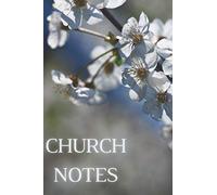 Church Notes: Lined Notebook for Church Services and Bible Studies: Bible-Sized, Fits in Bible Case w/ Your Bible