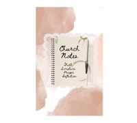 Church Notes on Sunday: A Sermon Notes Journal for Faith, Scripture, Prayer & Reflection