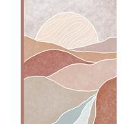 Church of Jesus Christ of LDS General Conference Notebook Study Journal Youth Missionary Gift abstract dessert painting neutral cover one year two ... impressions book one year two conferences