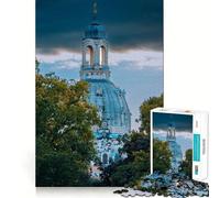 Church of Our Lady Hard Jigsaw Puzzle for Adults 1000 Pieces Restful Game Smooth Joint Family Bond Art Decor (50x75cm)