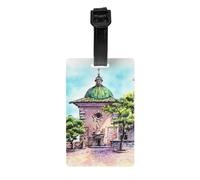 Church of St Wojciech in Krakow, Poland Luggage Tag Privacy Protection Baggage Tags Travel Bag Labels Suitcase