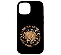 Church of the Flying Spaghetti Monster Pastafarianism Case for iPhone 15
