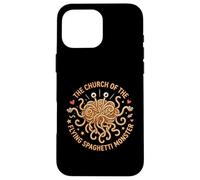 Church of the Flying Spaghetti Monster Pastafarianism Case for iPhone 16 Pro Max