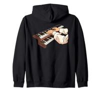 Church Organist because clergies need heroes too church pipe Zip Hoodie