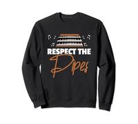 Church Organist Pipe Organ Sweatshirt
