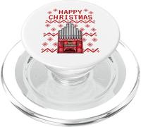 Church Organist Ugly Christmas Organ Teacher Musician Xmas PopSockets PopGrip for MagSafe
