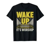 Church Organist Waking Congregation Pipe Organ Every Sunday T-Shirt