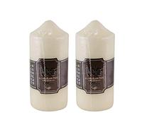 Church Pillar Candles Pack of 2 with 100hours Burning time.