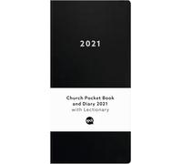 Church Pocket Book and Diary 2021 Black