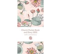 Church Pocket Book and Diary 2022 Pink Flowers