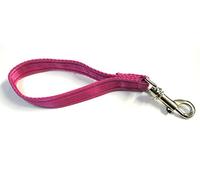 Church Products UK 13" Short Close Control/Traffic Control Dog Lead 25mm Cushion Webbing In (13", Cerise)