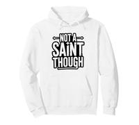 Church Secretary Not Quite Saint Doing Gods Work Office Pullover Hoodie