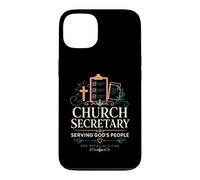 Church Secretary Serving Gods People One Detail At A Time Case for iPhone 13