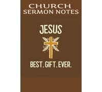 Church Sermon Notes: Reflection Notebook, With BIBLE Versus on each Page, 6x9, 120 pages: Weekly Reflection Notebook, Church Notes, Prayer, Scripture, Bible Study