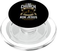 Church Sound Engineer Audio System Music Christian PopSockets PopGrip for MagSafe