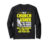Church Usher Church Ministry Long Sleeve T-Shirt