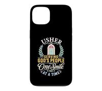 Church Usher Serving God's Community Faith Design Case for iPhone 13