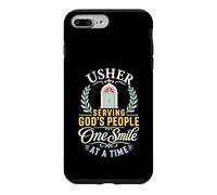 Church Usher Serving God's Community Faith Design Case for iPhone 7 Plus/8 Plus