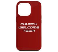 Church Welcome Team - Christian Staff & Volunteer Uniform Case for iPhone 13 Pro