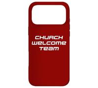 Church Welcome Team - Christian Staff & Volunteer Uniform Case for iPhone 17 Pro Max