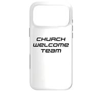 Church Welcome Team - Christian Staff & Volunteer Uniform Case for iPhone 17 Pro Max