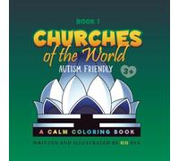 CHURCHES of the World: Autism-Friendly Calm Coloring Book
